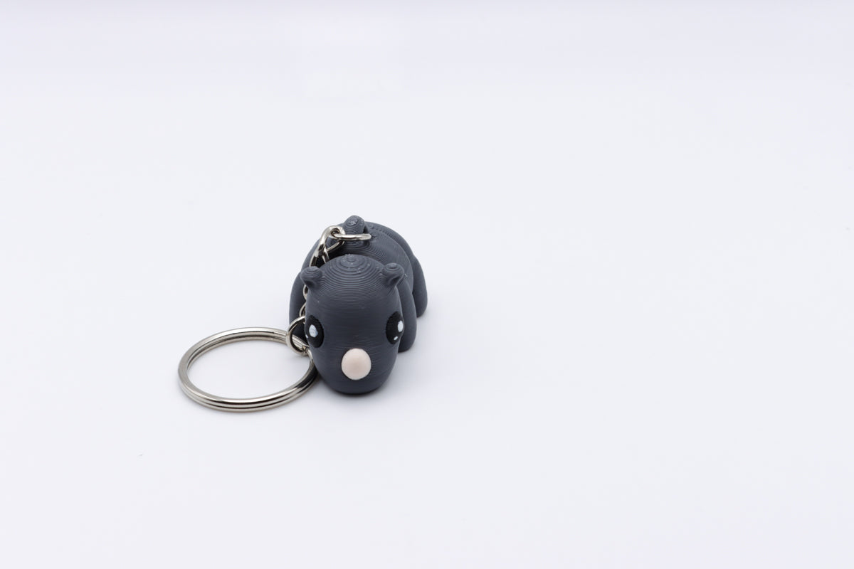 Baby Rhino Keychain