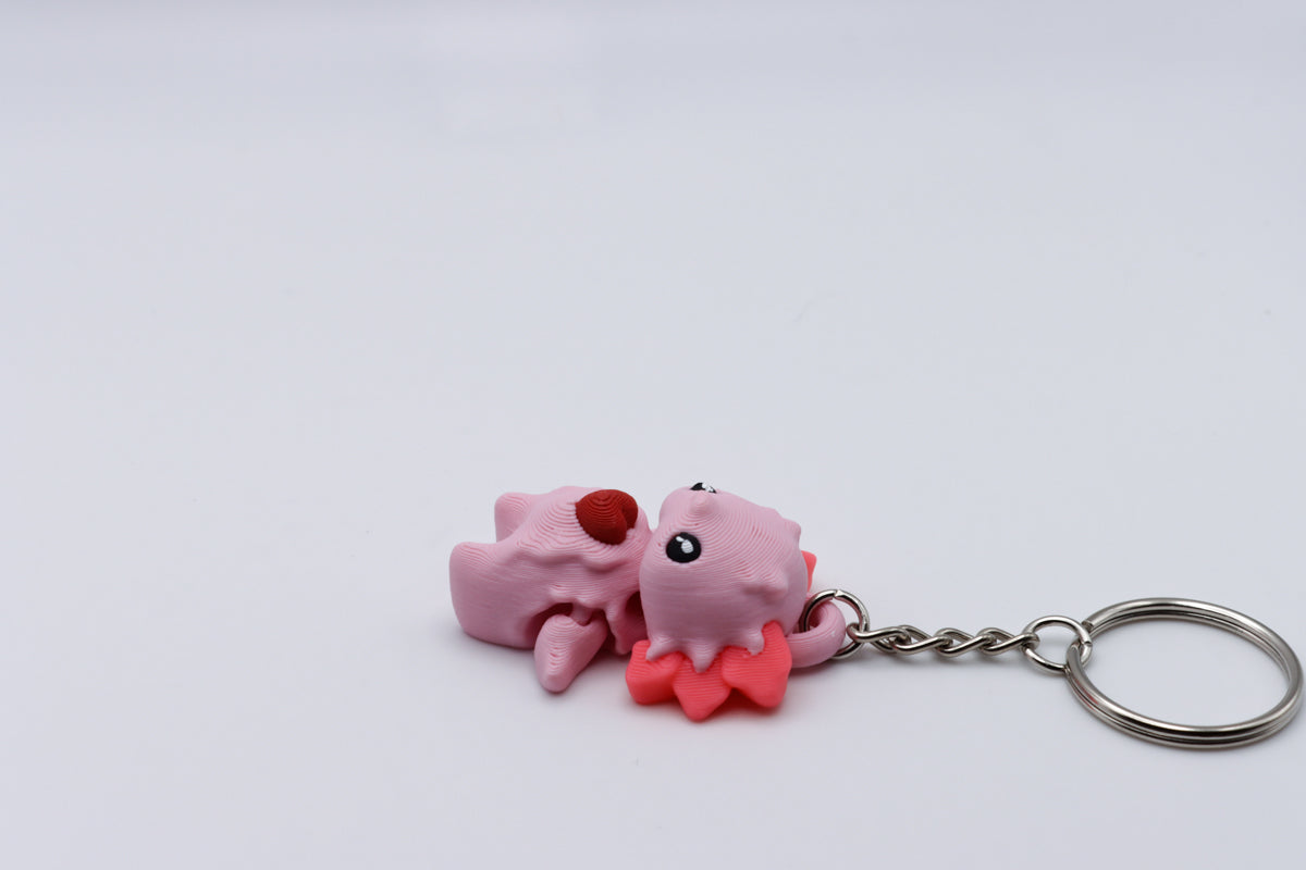 Axolotl Pixie Keychain