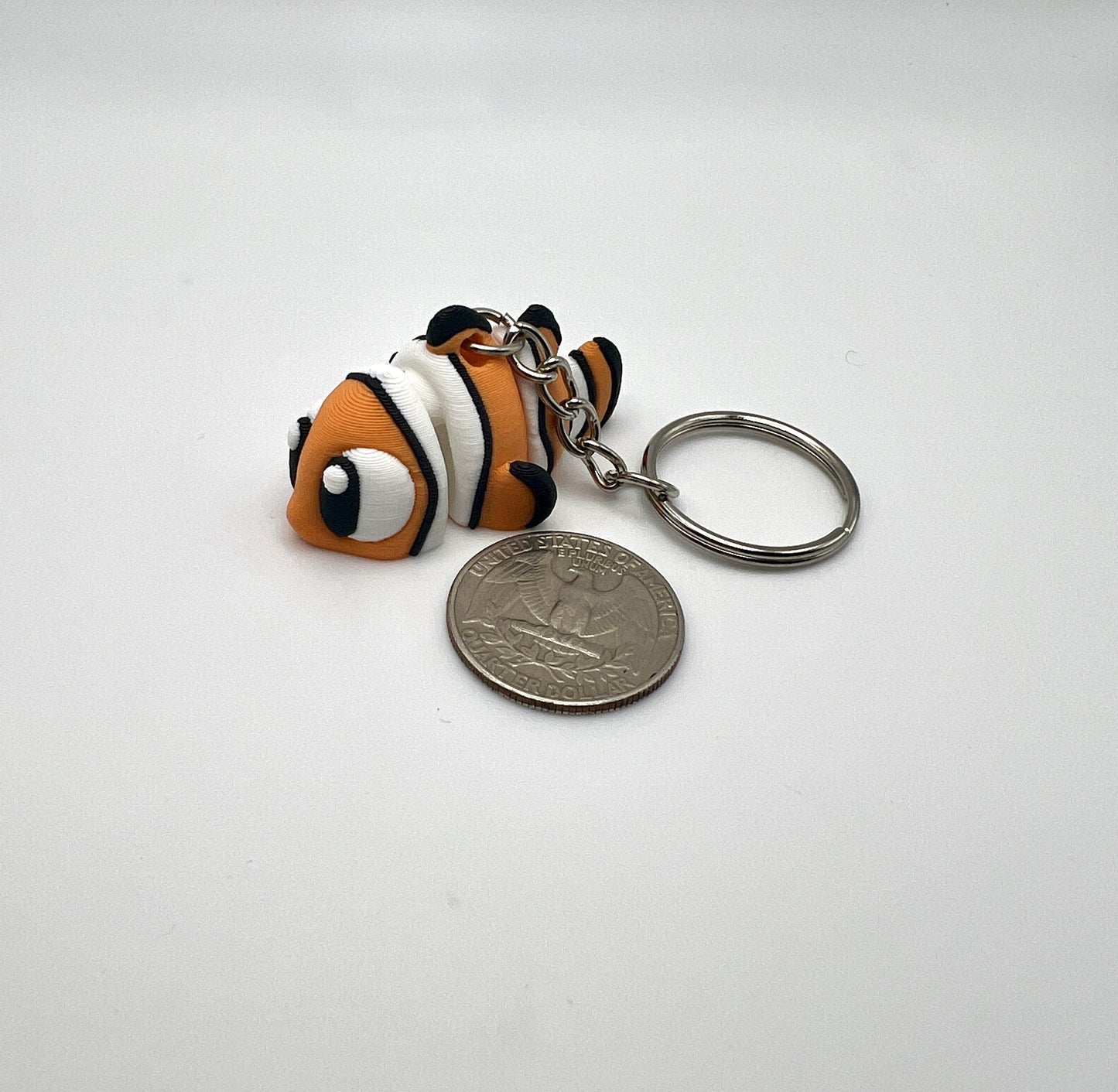 Clownfish Keychain