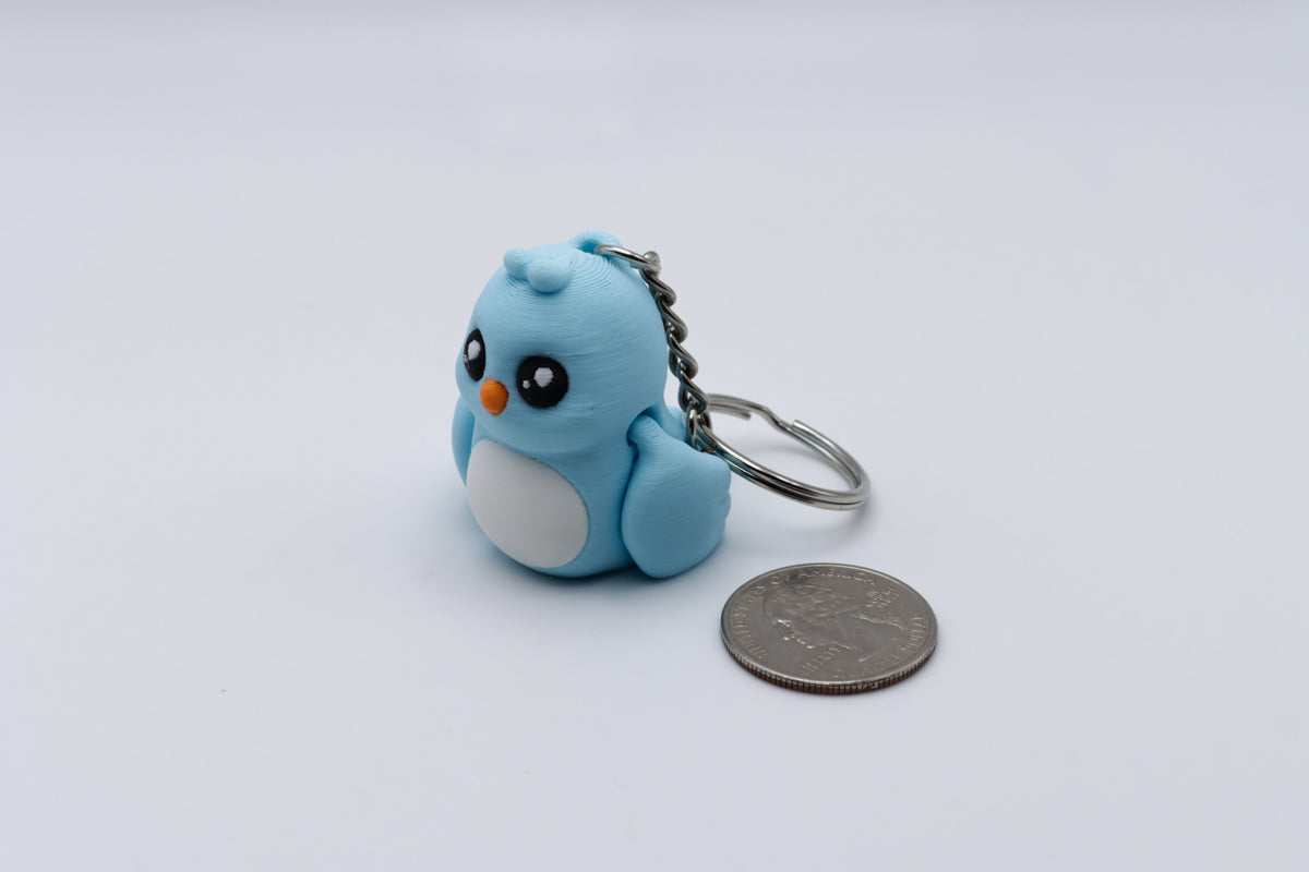 Cute Bird Keychain