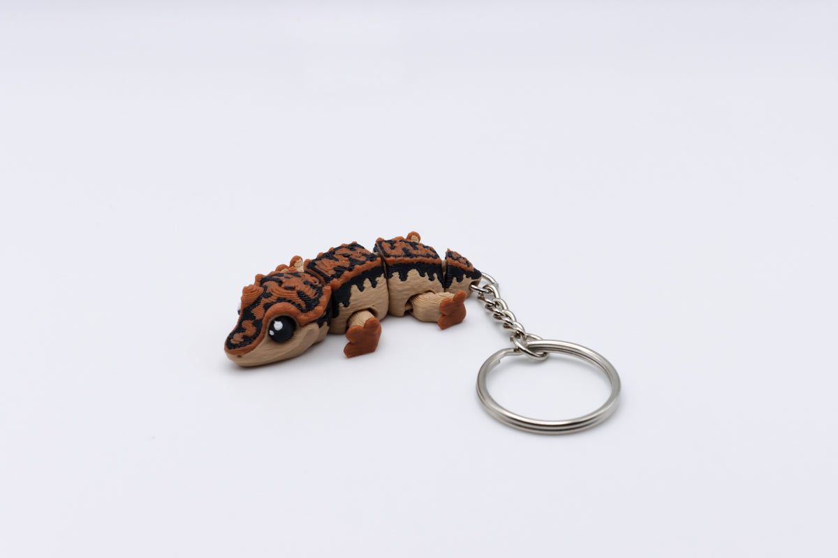 Crested Gecko Keychain