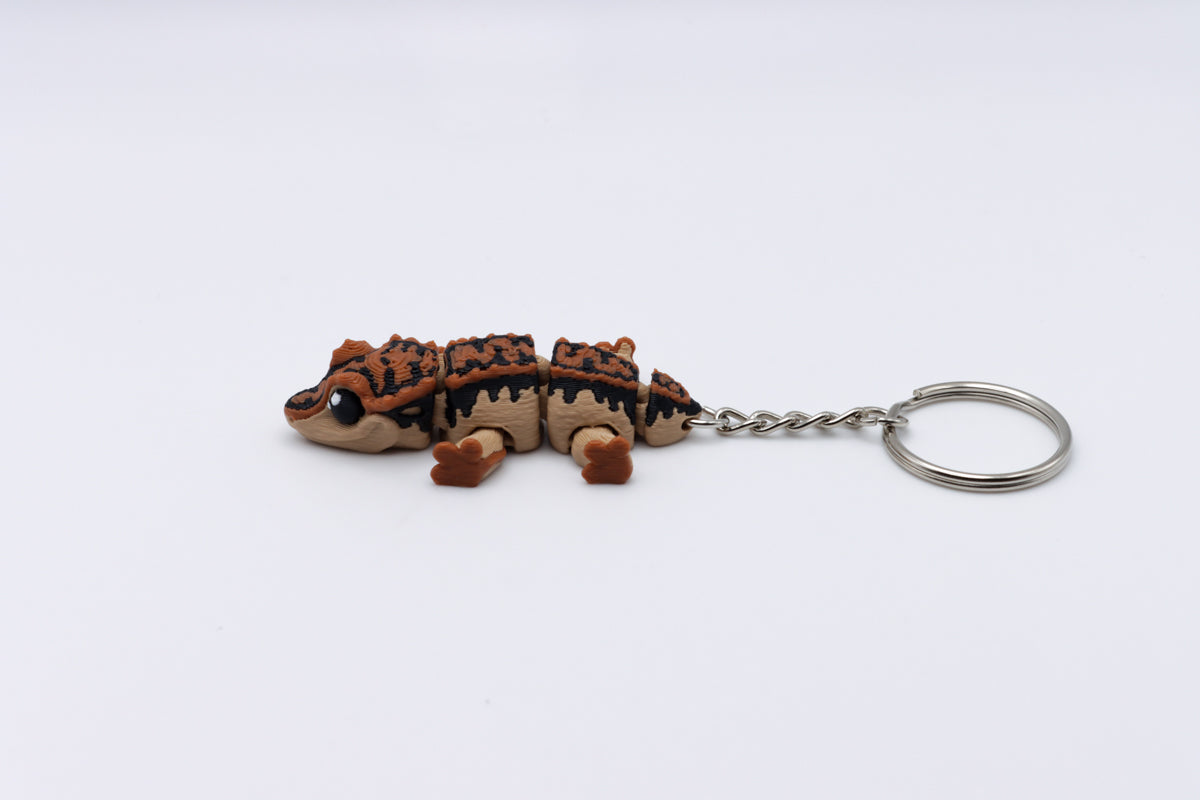 Crested Gecko Keychain