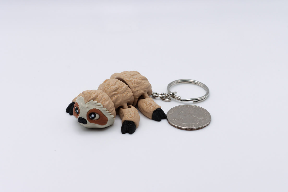 Sloth Keychain