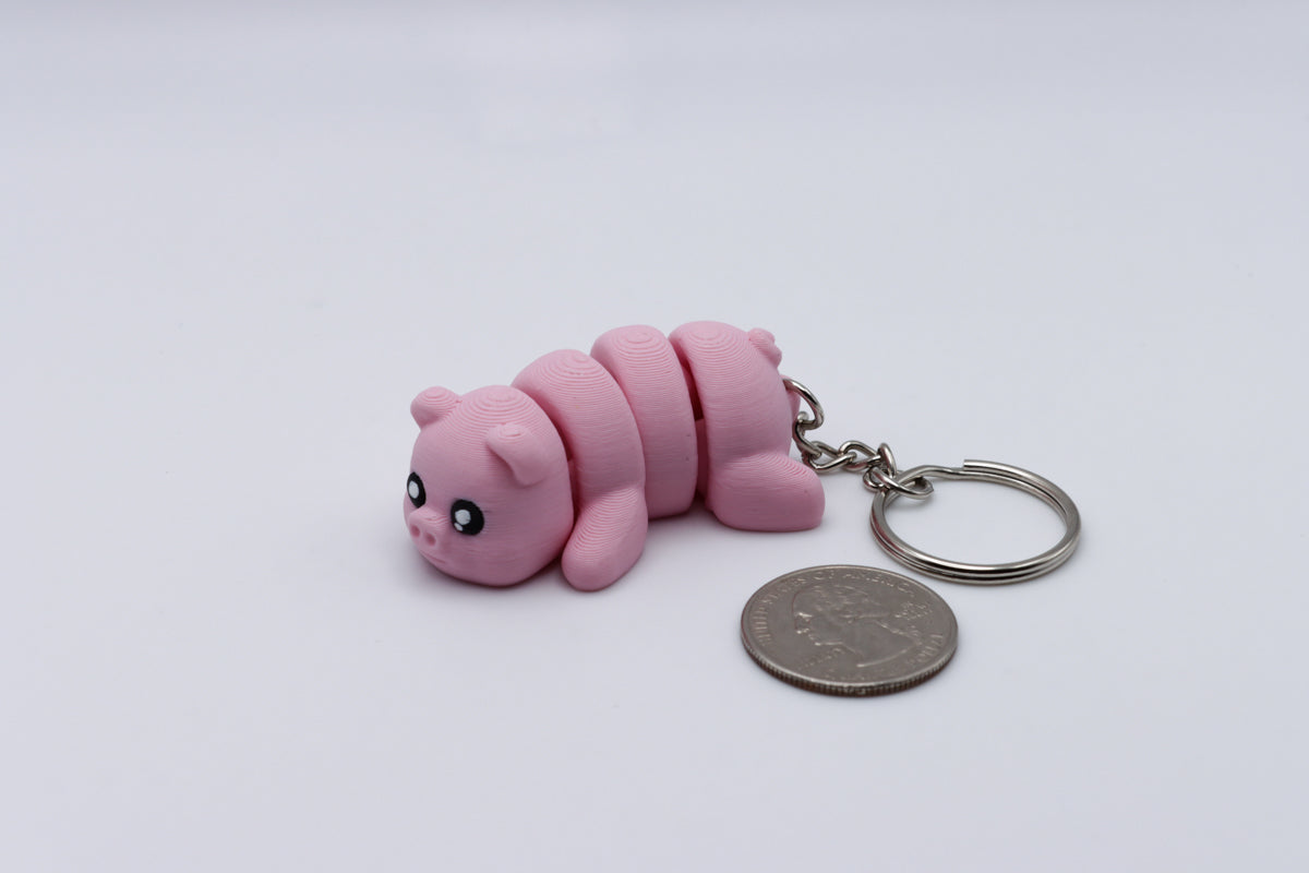 Pig Keychain