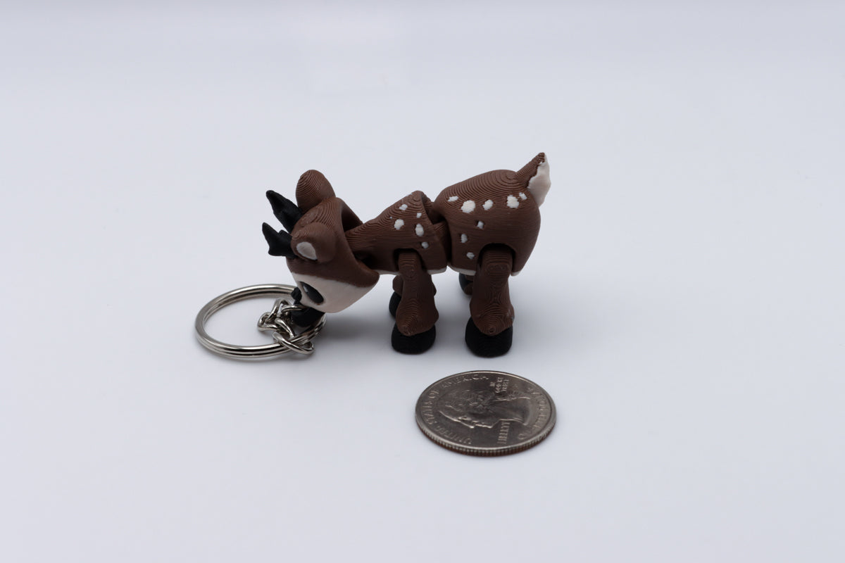 Baby Deer Keychain