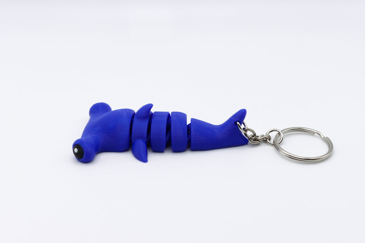 Hammerhead Shark Keychain