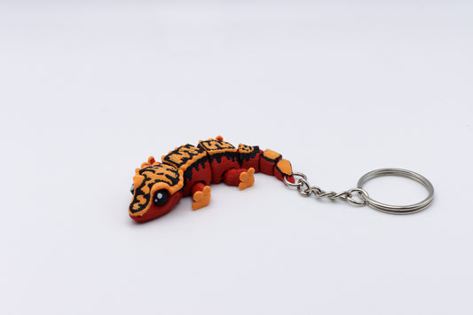 Crested Gecko Keychain