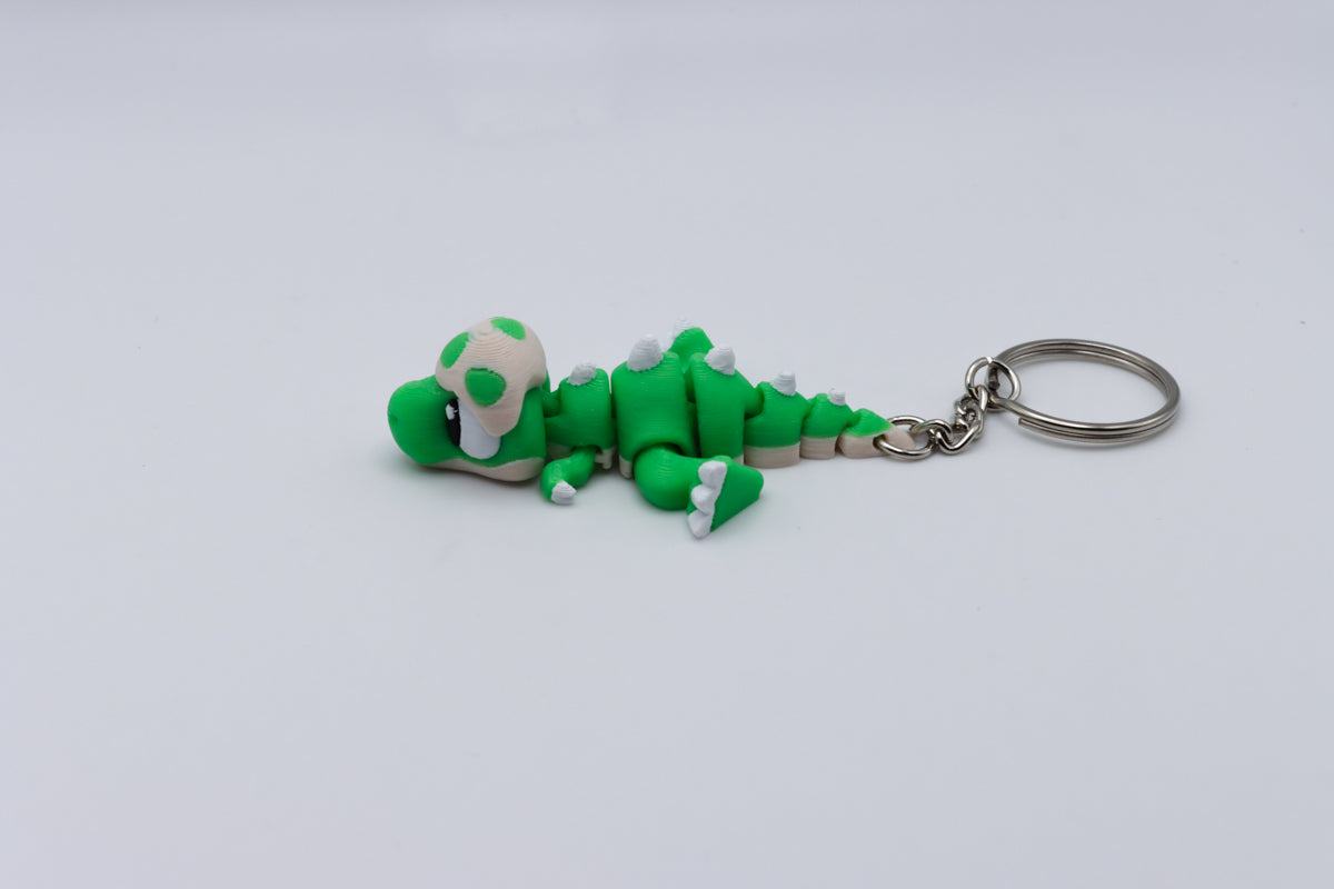 Baby T-Rex Keychain