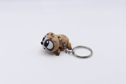 Cute Sloth Keychain
