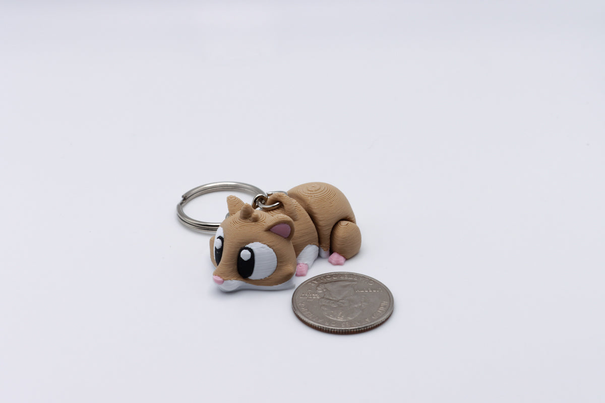 Hamster Keychain