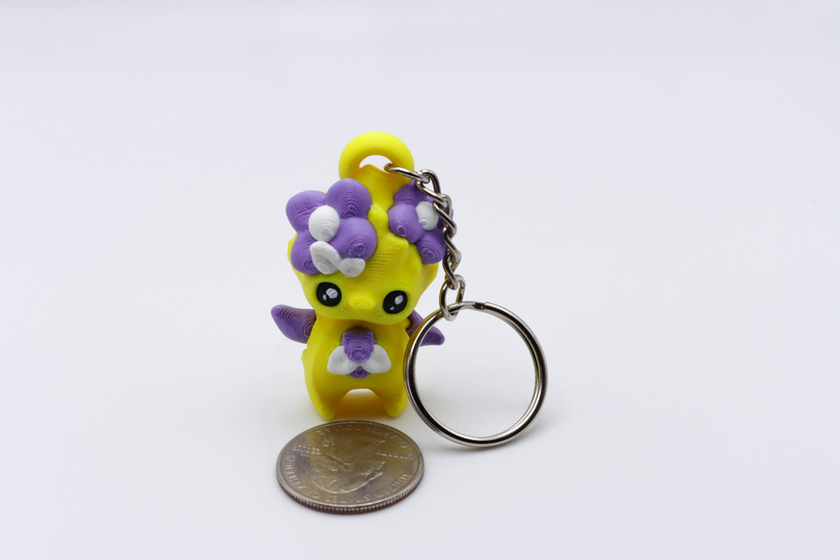 Flower Pixie Keychain