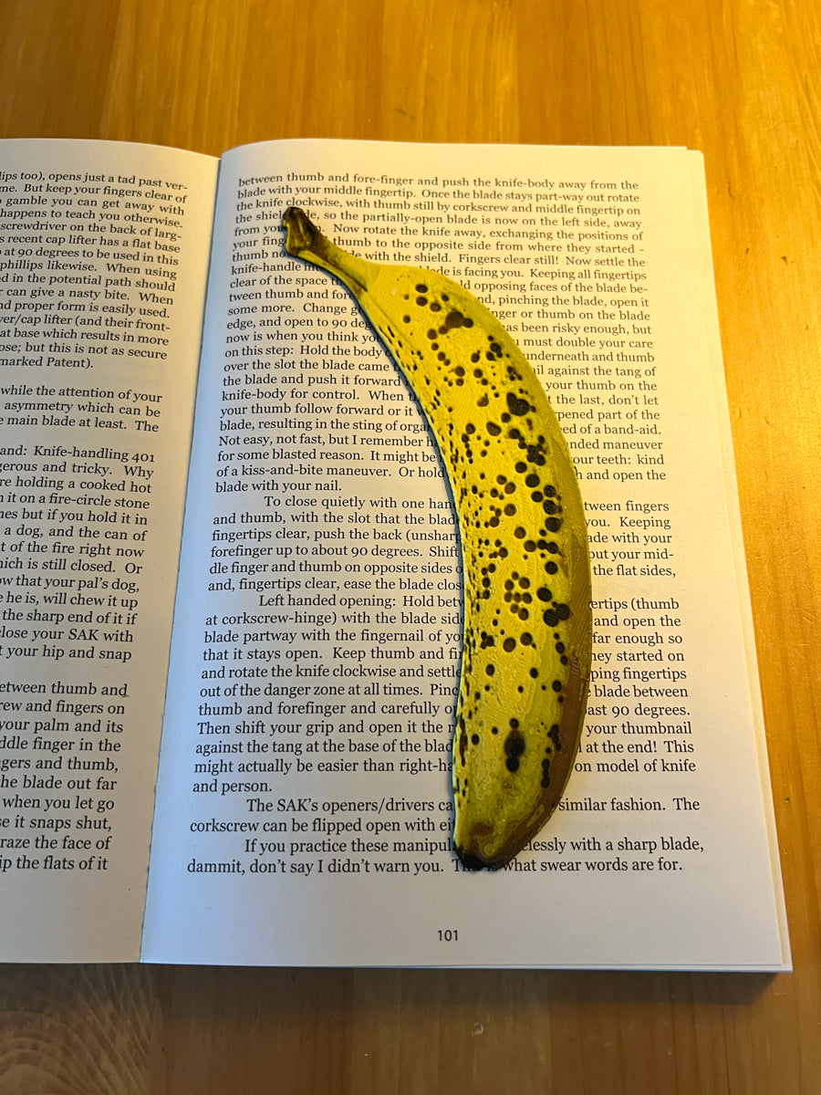 Banana Bookmark