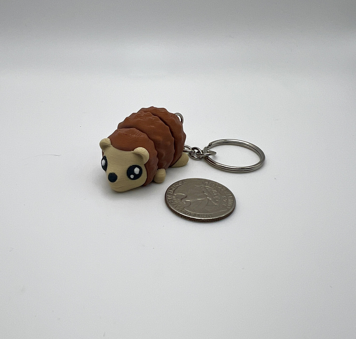 Hedgehog Keychain