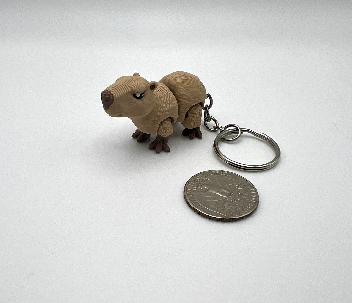 Capybara Keychain