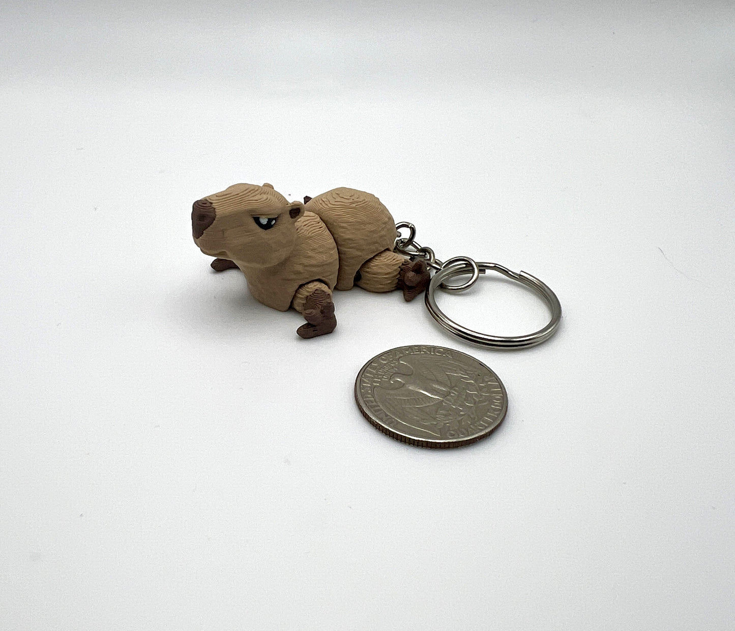 Capybara Keychain